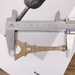 Grands charms en strass, charms tour, pendentifs en métal, accessoires DIY faits main pour la décoration de boîtes à trucs - Product Image 3