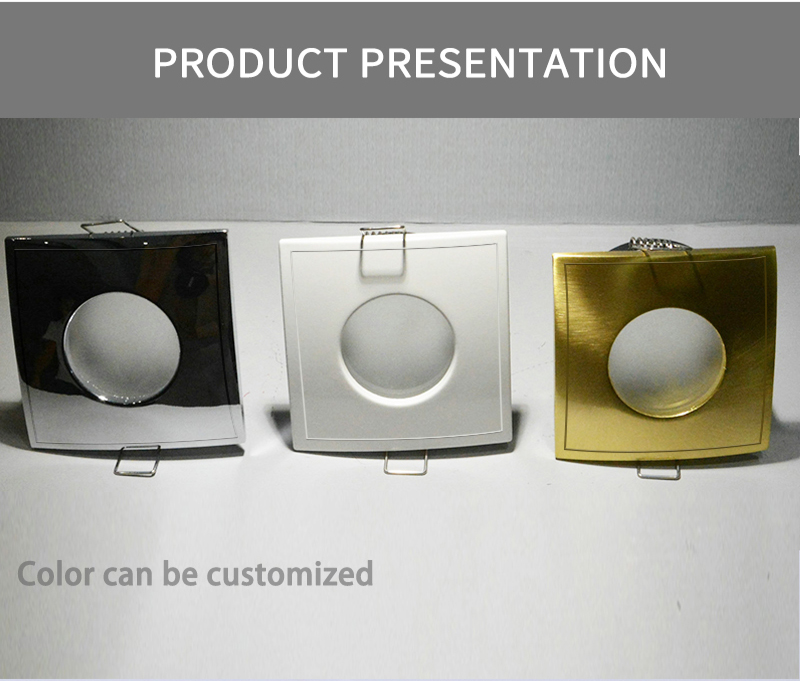 Bathroom Square Waterproof IP65 Downlight 50000 Life Span 2 Year Warranty