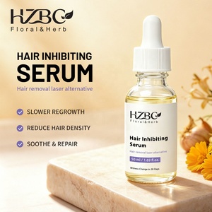 Suero Inhibidor del Crecimiento del Vello de Marca Privada, Retrasa el Crecimiento del Vello No Deseado de Forma Natural, Fórmula a Base de Plantas <span class=keywords><strong>para</strong></span> Rostro, Piernas, Bikini y Axilas - Product Image 1
