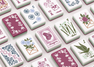 <span class=keywords><strong>Miss</strong></span> Denim 160 Sets - Fichas de Mahjong Blancas de Lujo, Modernas, Plegables, Hechas a Mano, Portátiles, de Acrílico, para Fiestas y Entretenimiento - Product Image 3