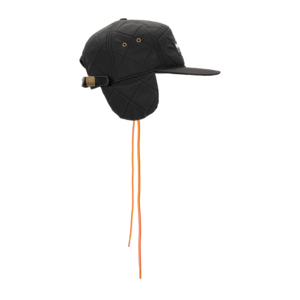 Casquette Snapback d'hiver en velours côtelé à 7 panneaux avec protection des oreilles TCAP Custom - Product Image 4