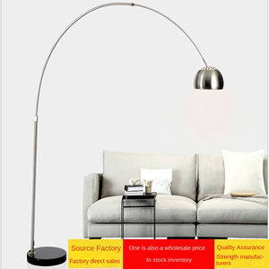 Postmoderne nordique or lampes support debout chambre marbre lampe de chevet décor à la maison pêche lampadaire - Product Image 4