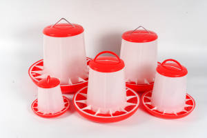 Ember Unggas Plastik Peralatan Pemberi Makan Unggas Ayam Minuman Pengumpan dan Air - Product Image 2