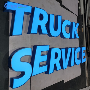 Outdoor Metalen Frame Acryl Led Kanaal Brief Teken Store Front Kanaal Brief Teken - Product Image 4