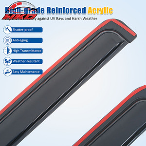 Pare-soleil de fenêtre encastrés pour Chevrolet Silverado et GMC Sierra 1500 2500 3500 Extended Cab 19-25 – Protection latérale des vitres de portière de voiture - Product Image 4