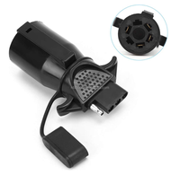 Großhandel American Style 4-poligen Anhängerst ecker an 4-Wege-Flachsteckdosen-Steckverbinder Fahrzeug 12V LKW-Anhänger adapter