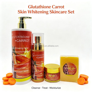 Set de Cuidado de la Piel Blanqueador de Zanahoria, Rejuvenecedor, Blanquea en 7 Días, Hidratante, Potentes Antioxidantes, Suero y Crema de Belleza - Product Image 4