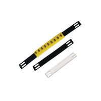 Marqueurs de câbles électriques en plastique de type CE disponibles en Chine, EC-0, EC-2, EC-J, accessoires pour câbles de 0,75 mm