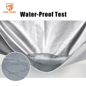 Bâche Économique Bleue Imperméable HFPE 120 g/m² <span class=keywords><strong>pour</strong></span> Couverture de Toit en Polyéthylène, en Vente - Product Image 5