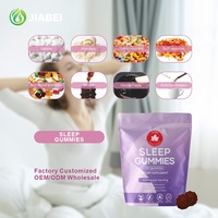 Usine OEM, vente en gros, gommes à mâcher personnalisées pour le sommeil, vitamines, soulagement du stress, amélioration du sommeil pour adultes, compléments alimentaires