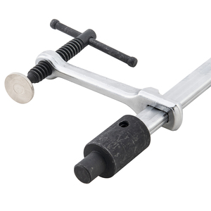 #45 Brazo de acero forjado Abrazadera de mesa cromada Pulgada/Sistema de medición métrica para carpintería - Product Image 5