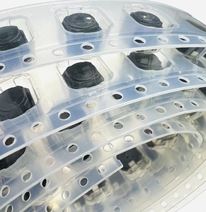 6x6mm RVS messing tact-schakelaar <span class=keywords><strong>6</strong></span>*<span class=keywords><strong>6</strong></span> tactiele momentane 1NO elektronische stille drukknop schakelaar - Product Image 5