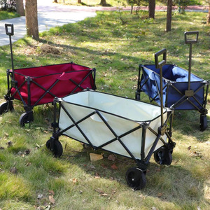 Wholesale Custom High Quality Outdoor Folding Portable Garden Lawn <strong>Beach</strong> Luggage Transport Travel Trolley Cart <strong>Wagon</strong> with Wheel - Product Image 6