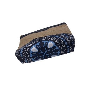 Sac à crayons en jute personnalisé promotionnel pour étudiants - Product Image 4