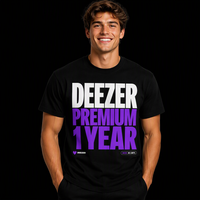 Deezer 1 mois, Musique Premium, Abonnement Deezer, Hifi, Écoute hors ligne