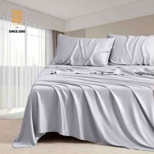 Комплект постельного белья 100% из органического бамбука и бамбуковых простыней, 4 шт. - Product Image 6