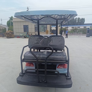 Voiturette de golf compacte 4 places 2025 avec phares LED, freins à tambour hydrauliques, autonomie de 30-50 km, couleur personnalisable - Product Image 2