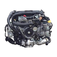Moteur d'occasion d'origine à faible kilométrage pour Subaru Forester FB20 2.0L, assemblage moteur de voiture, pour Impreza XV Crosstrek, testé et en bon état