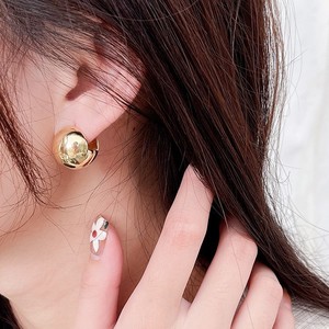 S925 Sterling <b>Silver</b> Round Ball <b>Stud</b> Earrings For Women Everyday Wear High End Style - Product Image 2