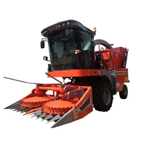 Self-propelled Corn Forage Harvester Double Rows Corn Stalk Silage Combine Harvester Machine