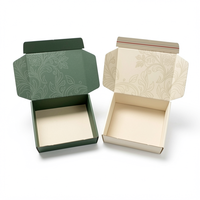 Cajas de Regalo Personalizadas para Marcas de Ropa, Cartón Corrugado con Laminado Mate, Impresión de Logotipo Personalizado para Embalaje de Envíos