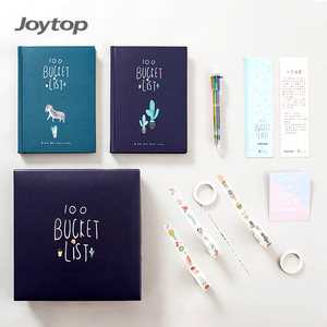 Joytop 9316 personalizado 100 lista deseo registro cuaderno planificador juego de regalo con lápiz de Color - Product Image 2