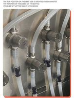 Machine de remplissage automatique TEBAK à 6 têtes pour savon liquide, liquide vaisselle, shampoing et détergent – Prix usine