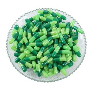 Boyut 0 1 2 3 4 özel tüm yeşil boş kapsül kabuk jelatin kapsüller - Product Image 3