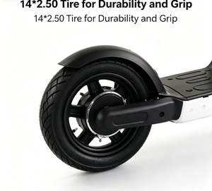 Vélo électrique avec batterie universelle 48V, moteur <span class=keywords><strong>silencieux</strong></span> 350W, pneus à vide de 14 pouces, batterie au plomb-acide - Product Image 4