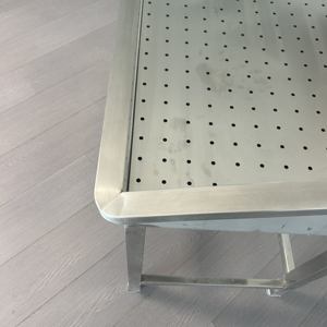 VICTORY Égouttoir en acier inoxydable Support de tri de saumure Égouttoir de légumes de cuisine pour fournitures d'hôtel et de restaurant - Product Image 4