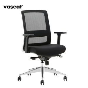Grosir Murah Furnitur Kantor Manajer Jaring Modern Yang Dapat Disesuaikan Kursi Staf Ergonomis Mewah Bagian Tengah Belakang - Product Image 1