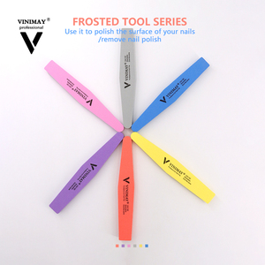 Vinimay 6 Màu Sắc Móng Tay Đệm Mini Sanding Khối Móng Tay Nghệ Thuật Tập Tin 100/180 Ánh Nắng Mặt Trời Hai Mặt Tập Tin Đệm Và Móng Tay Tập Tin - Product Image 2