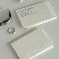 Invitations de mariage personnalisées, gaufrage/dorure, papier artistique, impression typographique, enveloppe pour cartes de visite et cartes-cadeaux