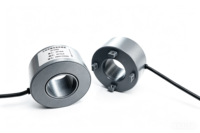 Sensor Arus Kebocoran AC Lubang Sensor 65mm Output AC7V Akurasi 0.05% Penangkal Petir Kabinet Distribusi Arus Mikro Khusus