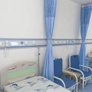 وحدة رأسية لسرير المرضى في غرفة المستشفى مع منفذ أكسجين ومصباح للقراءة - Product Image 2