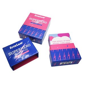 Gioco di Carte con Domande per Bere, Personalizzabile con Stampa e Design, Mazzo di Carte con Affermazioni e Scatola - Product Image 1