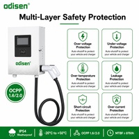 Nouvelle borne de recharge DC Odisen 30 kW GB/T, colonne sur pied, pistolet unique, OCPP 1.6/2.0, RFID, IP54 pour parking public