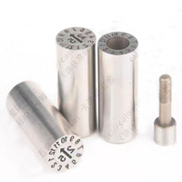 Tampons dateurs modifiables OPITZ 1000 pour accessoires de moules en plastique Inserts de code de date de matrice à usage indust