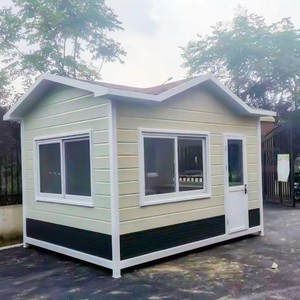 บ้านสำเร็จรูปแบบแซนด์วิชพาแนล ห้องยาม ห้องรักษาความปลอดภัย ดีไซน์ทันสมัย ผลิตที่เหอเฟย ห้องเก็บของสำเร็จรูป - Product Image 1