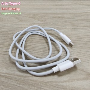 USB-A to Type <strong>C</strong> Charger Cable Quick Charge 5A 50W TPE 1m 1.5m 2m Customization OEM Data Cable - Product Image 2