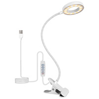Penjualan laris lampu cincin Selfie meja 3.5 inci soket daya Usb dengan dudukan telepon seluler lampu cincin Mini 2 In 1 R3.5