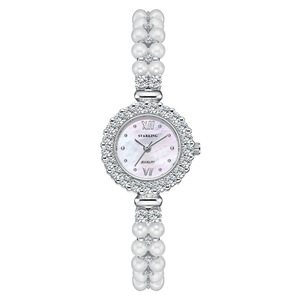 Quartz Case Waterproof 30M Fashion Design Freshwater <strong>Pearl</strong> Women's <strong>Watch</strong> - Product Image 5