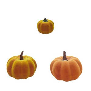 Plante artificielle réaliste transfrontalière en mousse floquée de couleur vert citrouille, simulation pour décoration murale d'Halloween, photographie et fête - Product Image 5