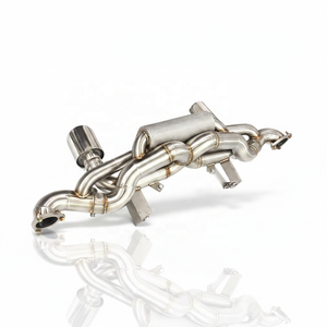 Sistema de Escape Valvetronic de Acero Inoxidable ING para Porsche 718 Cayman GT4 RS <span class=keywords><strong>2022</strong></span>+ 4.0T con Puntas de Escape con Protección Térmica y Control Remoto - Product Image 1