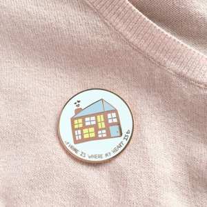 2025畅销制造商搪瓷别针批发定制标志儿童圆形图案搪瓷别针可爱翻领别针生产 - Product Image 2