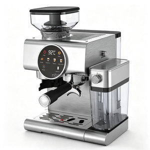 Macchina per Espresso Multifunzionale Aifa, Macchina da Caffè Automatica Professionale con Macinacaffè per Uso in Caffetterie e Hotel - Product Image 2