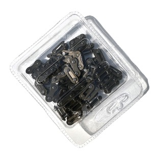 Attaches de chaîne de vélo en métal détachables, emballage en boîte plastique noire - Product Image 5