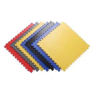 Carreaux de sol de garage rigides modulaires colorés à emboîtement Carreaux de sol de garage à emboîtement Atelier automobile de sous-sol en caoutchouc - Product Image 5