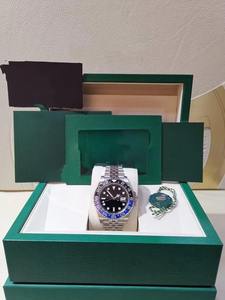 Reloj de Lujo Personalizado al por Mayor, Reloj Mecánico Automático con Segundo Fuso Horario, Zafiro, Acero Inoxidable 904L, DD3285 - Product Image 5