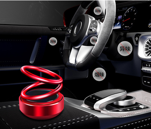 Vente en gros 4 parfums Option énergie solaire désodorisant pour voiture Parfum personnalité créative Décoration voiture Aromathérapie - Product Image 3